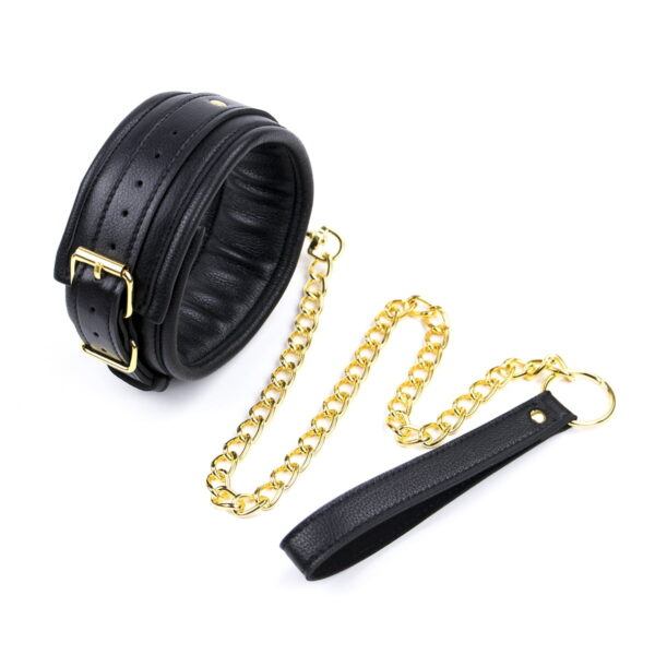 987101296 Halsband en riem Collar leash Gold 8719831782963 5 987101296 Halsband en riem Collar leash Gold 8719831782963 5
