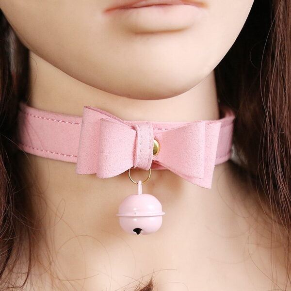 987101298 Halsband Catbell Pink 8719831782987 2