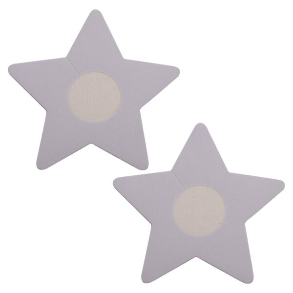 Pinch - Nipple Sticker Dotted Star - Tepel Plakker - Ster Zwart/Zwart 2 Pinch - Nipple Sticker Dotted Star - Tepel Plakker - Ster Zwart/Zwart