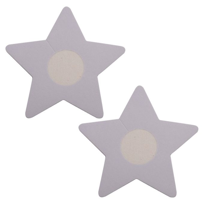 Achterkant ster tepelsticker 9