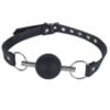 Banoch   Ballgag black Luxe   Siliconen   Zwart   bondage (1)