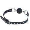 Banoch   Ballgag black Luxe   Siliconen   Zwart   bondage (2)