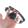 Banoch   Ballgag black Luxe   Siliconen   Zwart   bondage in hand