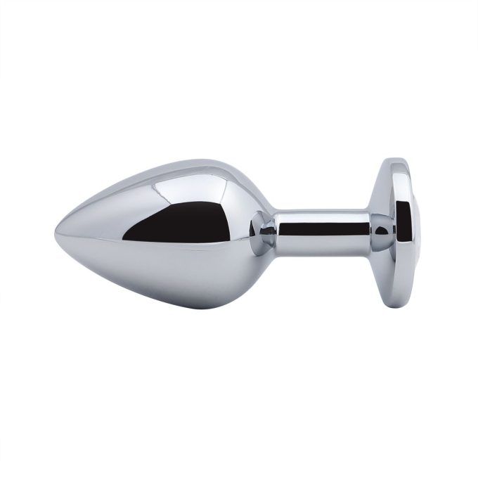 Banoch Buttplug Aurora Clear Medium Metalen buttplug Diamant steen Wit 987101176 3