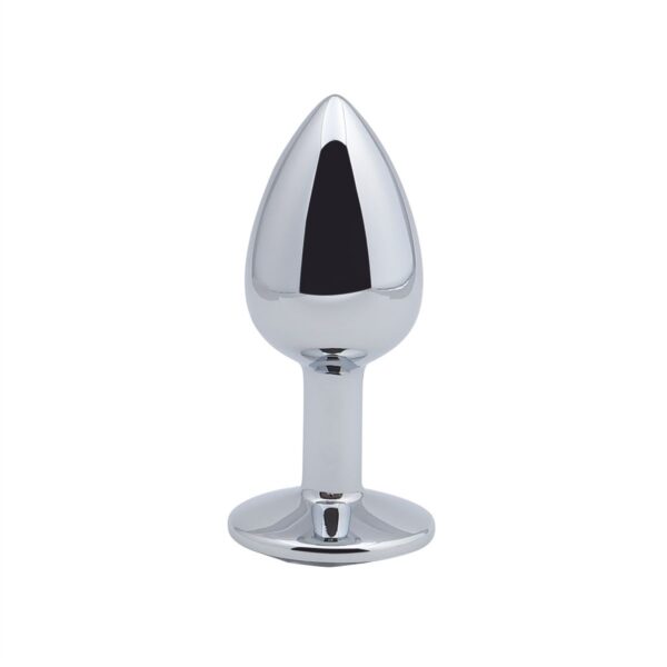 Banoch Buttplug Aurora Clear Small Metalen buttplug Diamant steen Wit 987101174 2