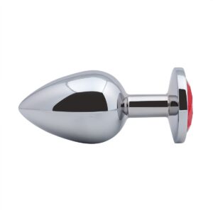 Banoch Buttplug Aurora Red Large Metalen buttplug Diamant steen Rood 987101179 2
