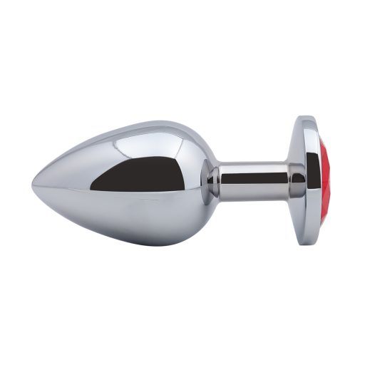 Banoch Buttplug Aurora Red Large Metalen buttplug Diamant steen Rood 987101179 2