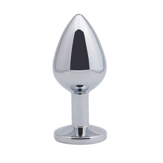 Banoch Buttplug Aurora Red Medium Metalen buttplug Diamant steen Rood 987101177 3