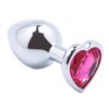Banoch Buttplug Coeur Rose Medium Metaal Hart Diamant Steen Roze 98710513