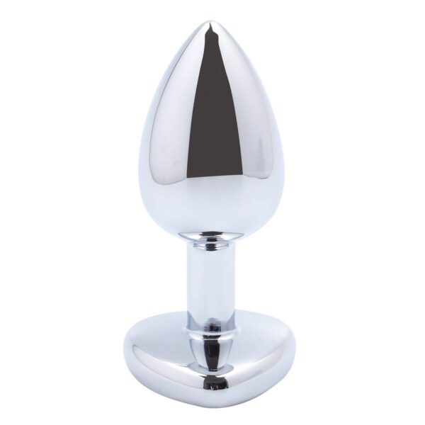 Banoch Buttplug Coeur Rose Small Metaal Hart Diamant Steen Roze 987101511 3