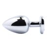 Banoch Buttplug Coeur Transparent Large Metaal Hart Diamant Steen 98710516 2 1