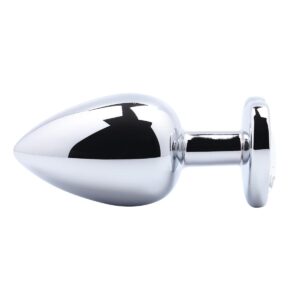 Banoch Buttplug Coeur Transparent Large Metaal Hart Diamant Steen 98710516 2 1