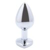 Banoch Buttplug Coeur Transparent Medium Metaal Hart Diamant Steen 98710514 3