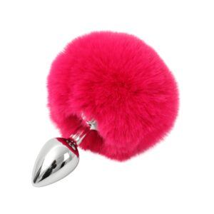Banoch Buttplug Lepus Pink Konijnenstaart Metaal Roze 1 scaled scaled