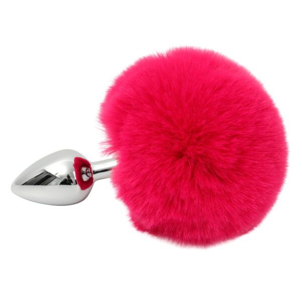 Banoch Buttplug Lepus Pink Konijnenstaart Metaal Roze 2 scaled scaled