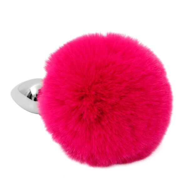 Banoch Buttplug Lepus Pink Konijnenstaart Metaal Roze 3 scaled scaled