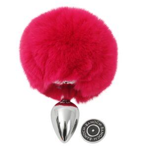 Banoch Buttplug Lepus Pink Konijnenstaart Metaal Roze 5 scaled scaled