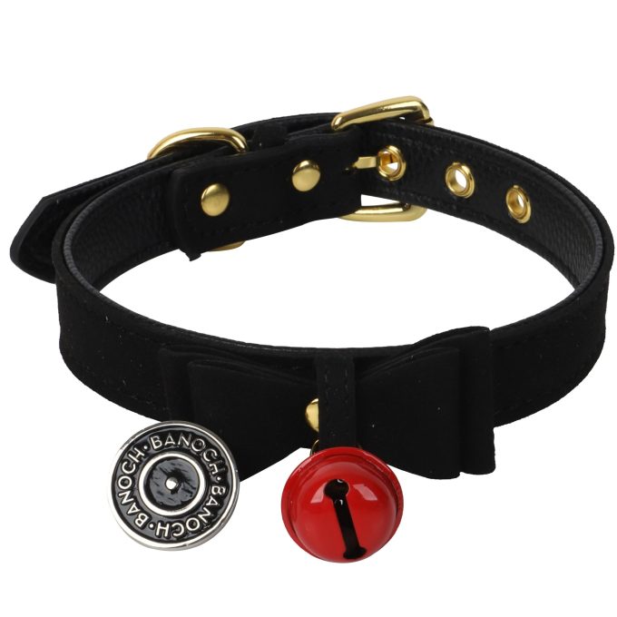 Banoch Collar Catbell Black Halsband Strik Zwart 98710 297 1 scaled scaled