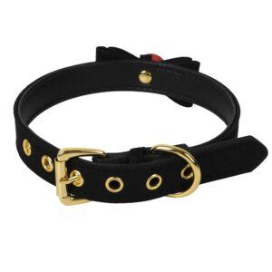 Banoch Collar Catbell Black Halsband Strik Zwart 98710 297 2 scaled scaled