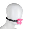 Banoch   Gag kissy lips   Roze   bondage in hand (5)