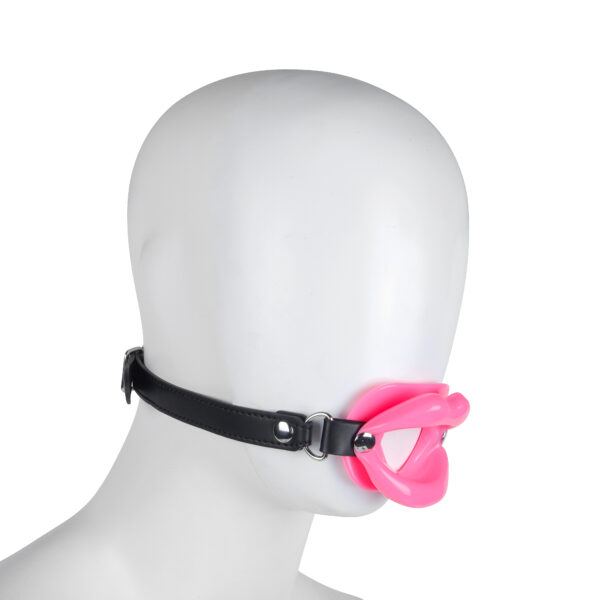 Banoch   Gag kissy lips   Roze   bondage in hand (5)