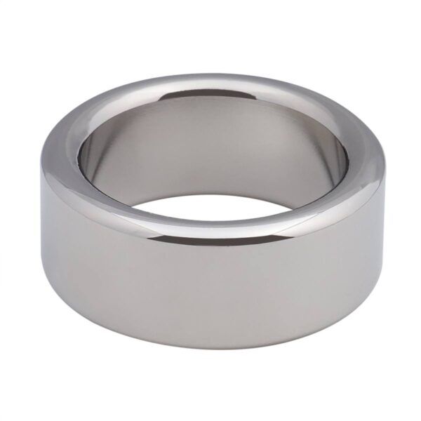 Banoch Glansring Thick brede metalen eikelring 2