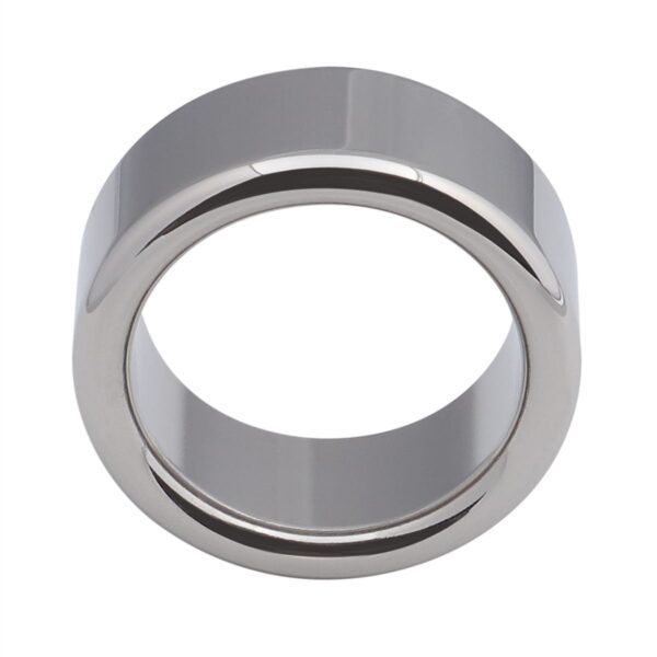 Banoch Glansring Thick brede metalen eikelring 3