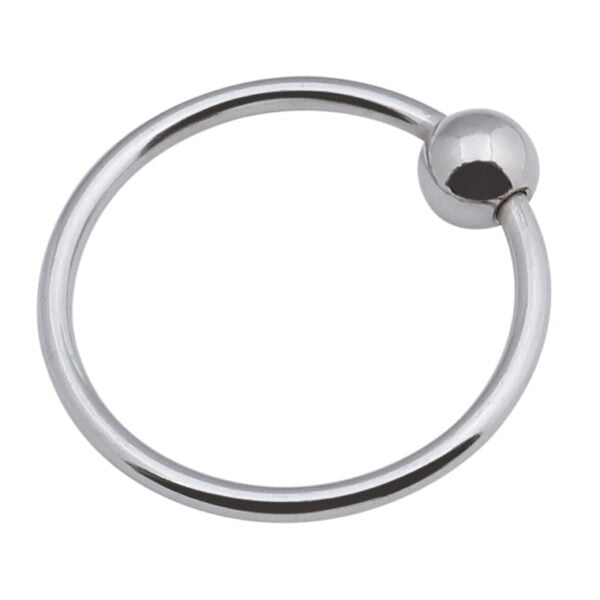 Banoch   Glansring Veronica  metalen eikelring met bal   cockring (3)