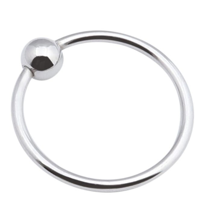 Banoch   Glansring Veronica  metalen eikelring met bal   cockring (4)