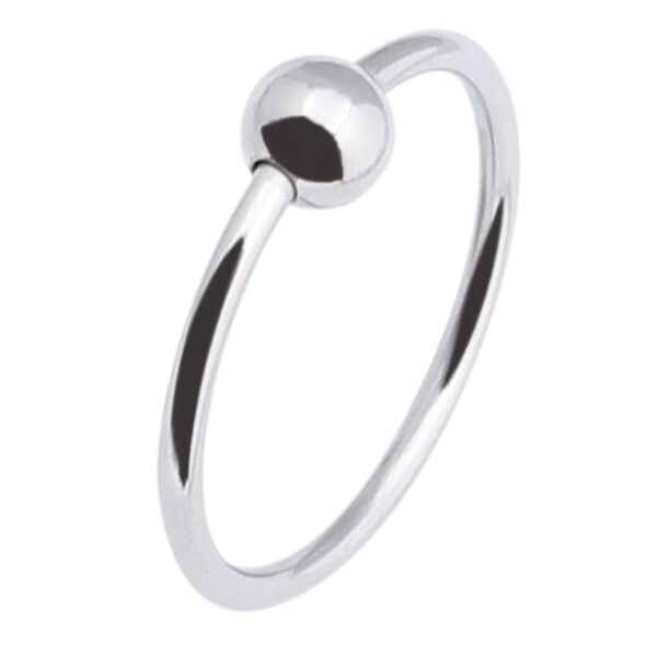 Banoch   Glansring Veronica  metalen eikelring met bal   cockring (5)