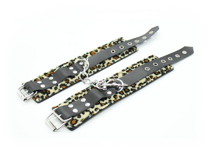Banoch Handcuff tiger Handboeien tijgerprint Leer 987101378 3 1