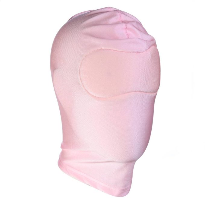 Banoch Mask Full Pink Spandex Masker BDSM Roze 987101560 2