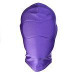 Banoch Mask Full Purple Spandex Masker BDSM Paars 987101559