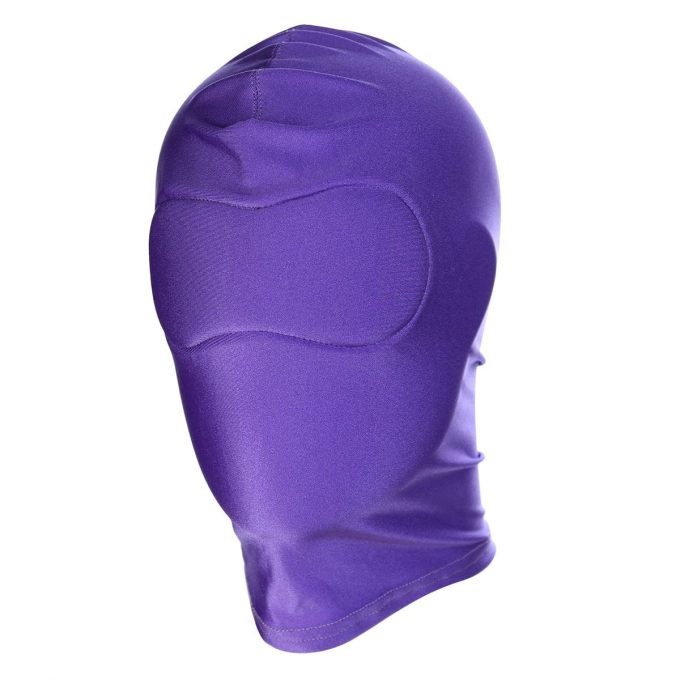 Banoch Mask Full Purple Spandex Masker BDSM Paars 987101559 3