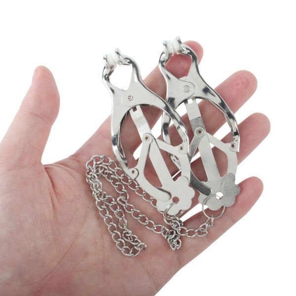 Banoch   Pinces de M.   Tepelklem   cloverclamps met ketting (1)