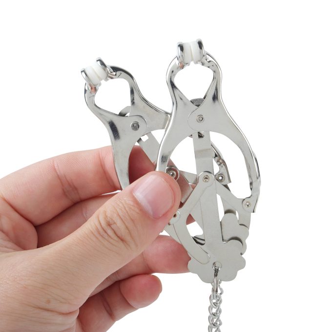 Banoch   Pinces de M.   Tepelklem   cloverclamps met ketting (3)