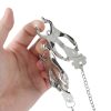 Banoch   Pinces de M.   Tepelklem   cloverclamps met ketting (4)
