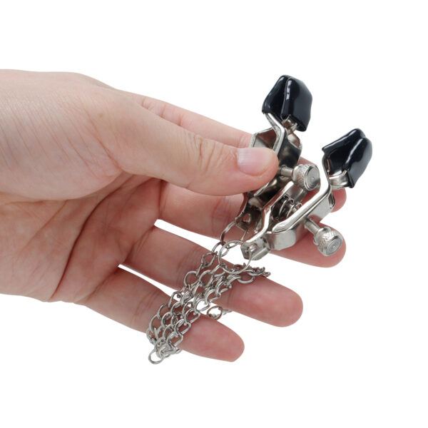 Banoch   Pinces de c.   Tepelklem   verstelbaar tepelklemmen in hand