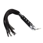 Banoch Pu zwart leren flogger Zweep 987101150