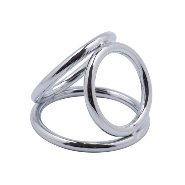 Banoch Triple cockring metaal 32 40 45 987101500 Banoch Triple cockring metaal 32 40 45 987101500