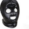 Banoch Zwart PU leren Masker BDSM 987101153 7 Banoch Zwart PU leren Masker BDSM 987101153 7