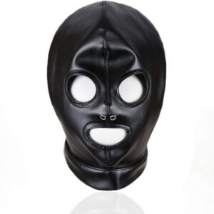 Banoch Zwart PU leren Masker BDSM 987101153 8