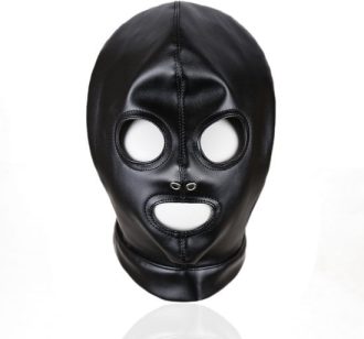 Banoch Zwart PU leren Masker BDSM 987101153 8