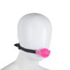 Banoch   ballgag siliconen small   roze Ø 3,5 cm op pop