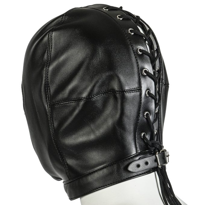 Banoch bondagemasker zwart imitatieleer 987101153 2