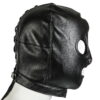 Banoch bondagemasker zwart imitatieleer 987101153 3 Banoch bondagemasker zwart imitatieleer 987101153 3