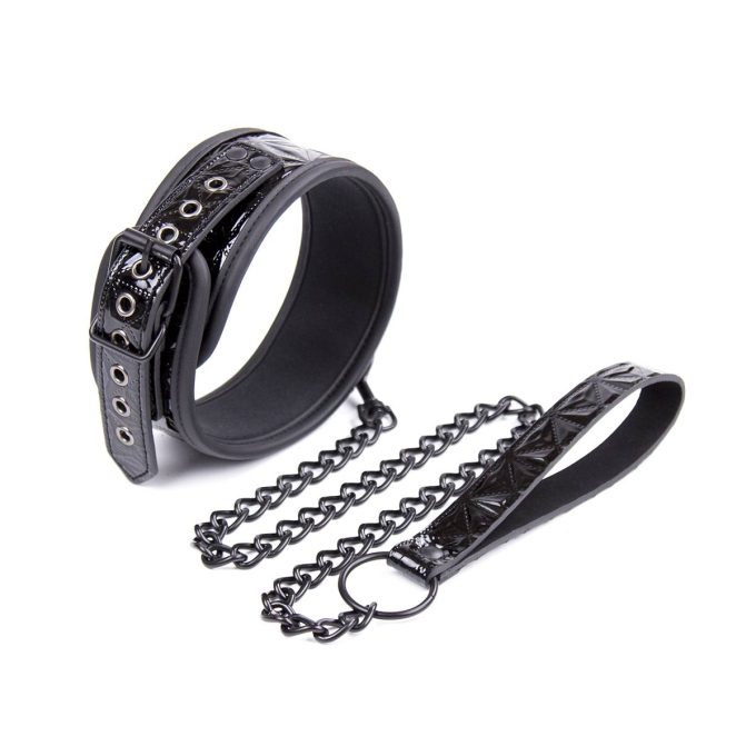 Banoch collar Geometric black halsband patroon zwart 987101333