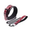 Banoch collar Geometric red halsband patroon rood 987101334