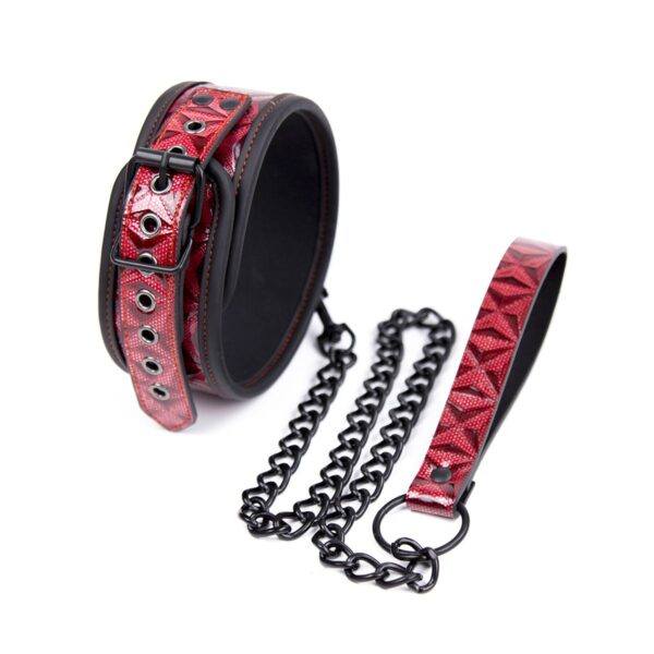 Banoch collar Geometric red halsband patroon rood 987101334 2
