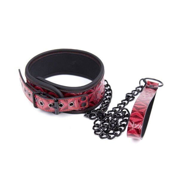Banoch collar Geometric red halsband patroon rood 987101334 3
